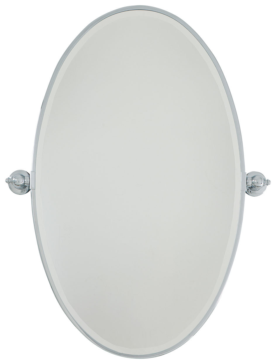 Pivot Mirrors - Oval Beveled