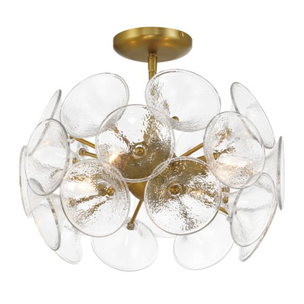 4 LT SEMI FLUSH MOUNT