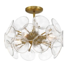 Minka-Lavery 3654-695 - 4 LT SEMI FLUSH MOUNT