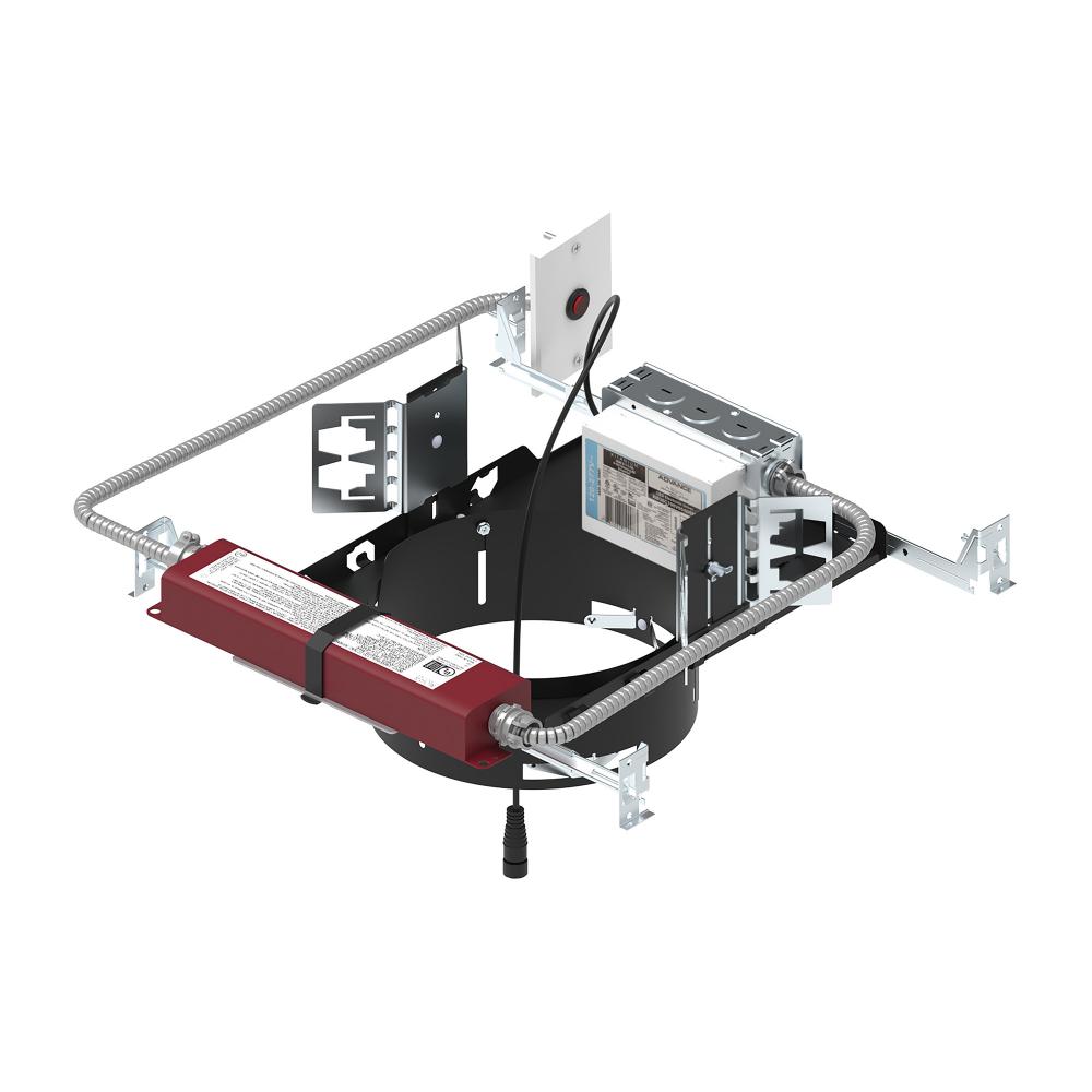 8" Sapphire III Non-IC New Construction Housing w/ Remote Test Switch EM Driver, 60W / 5500lm,
