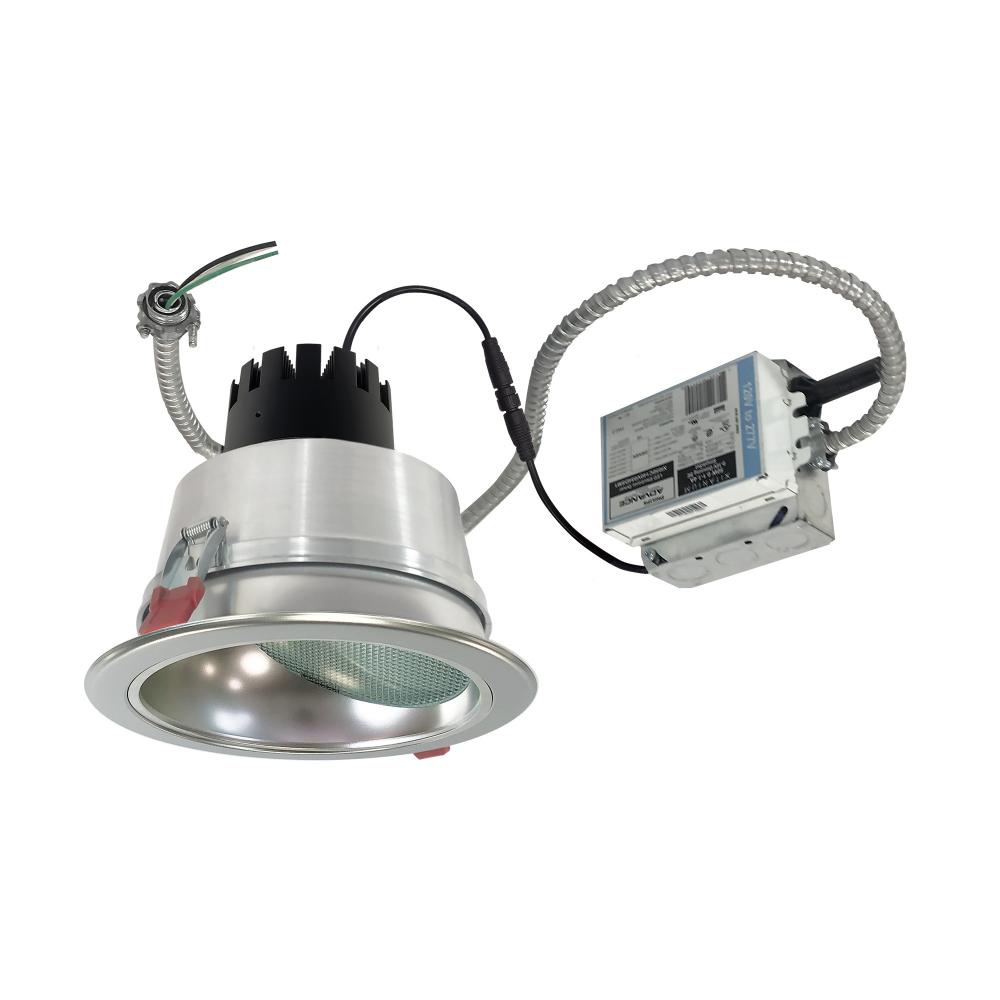 6" Sapphire III Retrofit, Diffused Clear Wall Wash Reflector/Diffused Clear Flange, 120-277V;