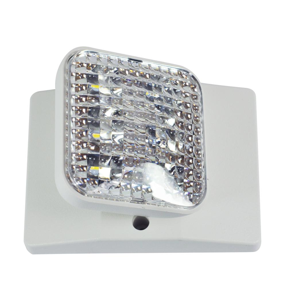 Emergency LED Single Square Head Remote, 1x 1W, 75lm, White