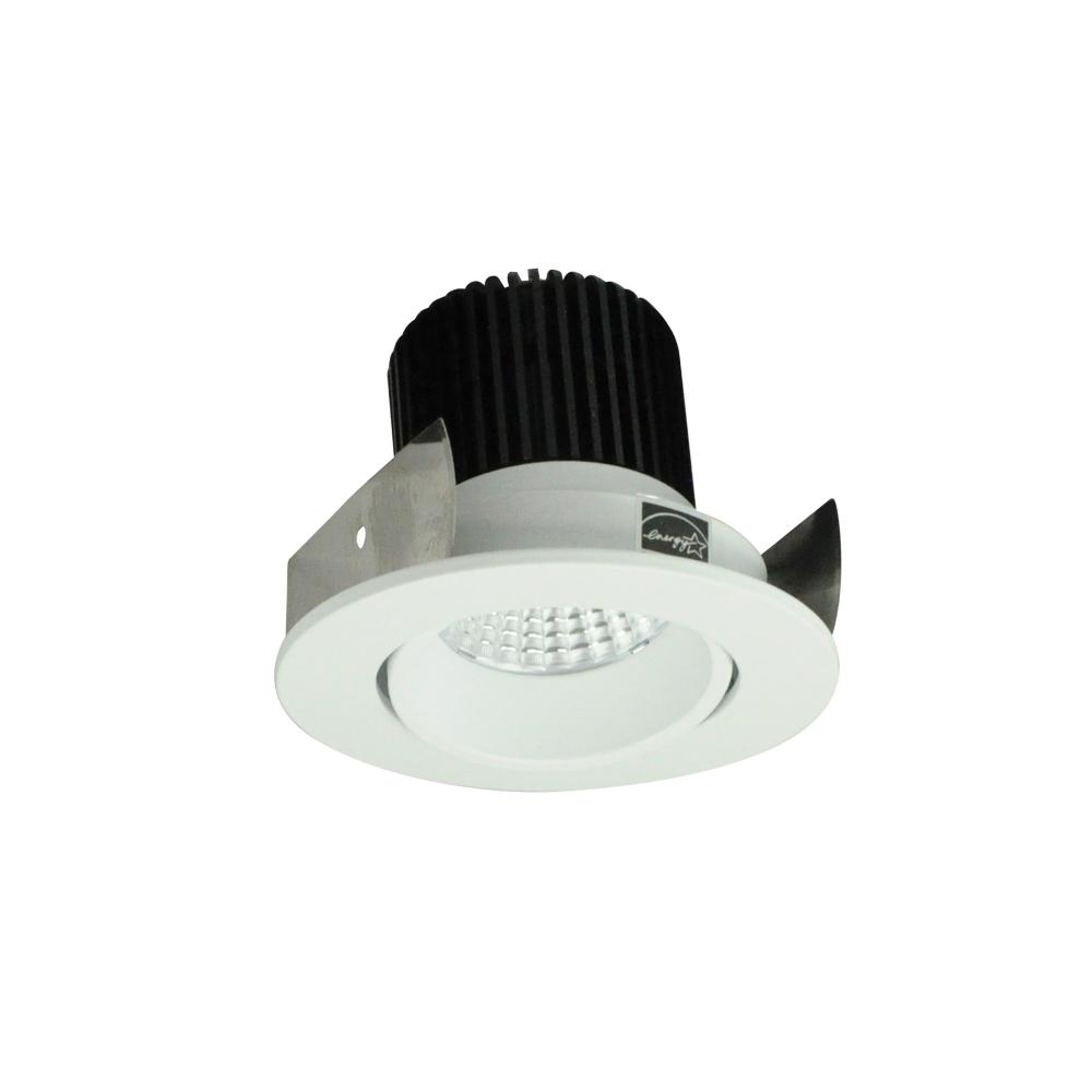 2" Iolite LED Round Adjustable Cone Reflector, 1000lm / 14W, 5000K, Matte Powder White Reflector