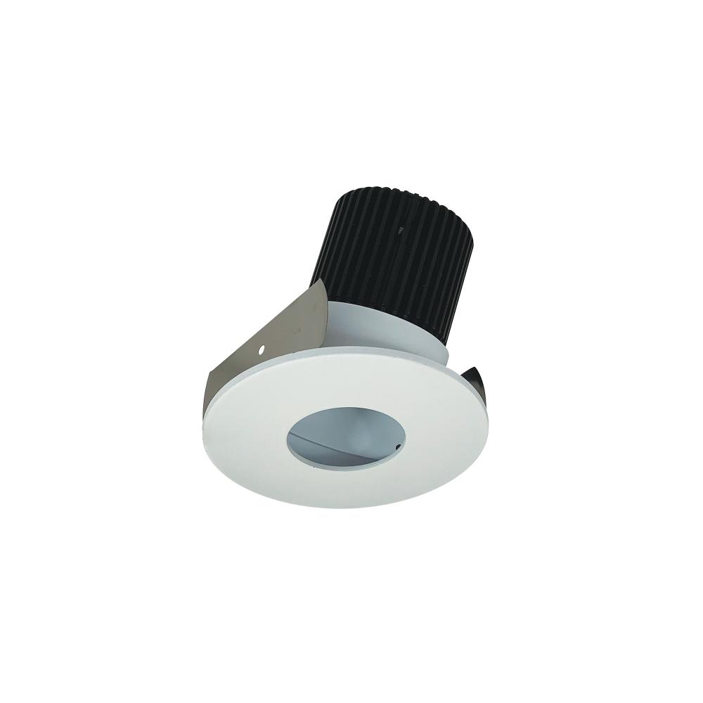 2" Iolite LED Round Adjustable Pinhole, 800lm / 14W, 5000K, Matte Powder White Pinhole / Matte