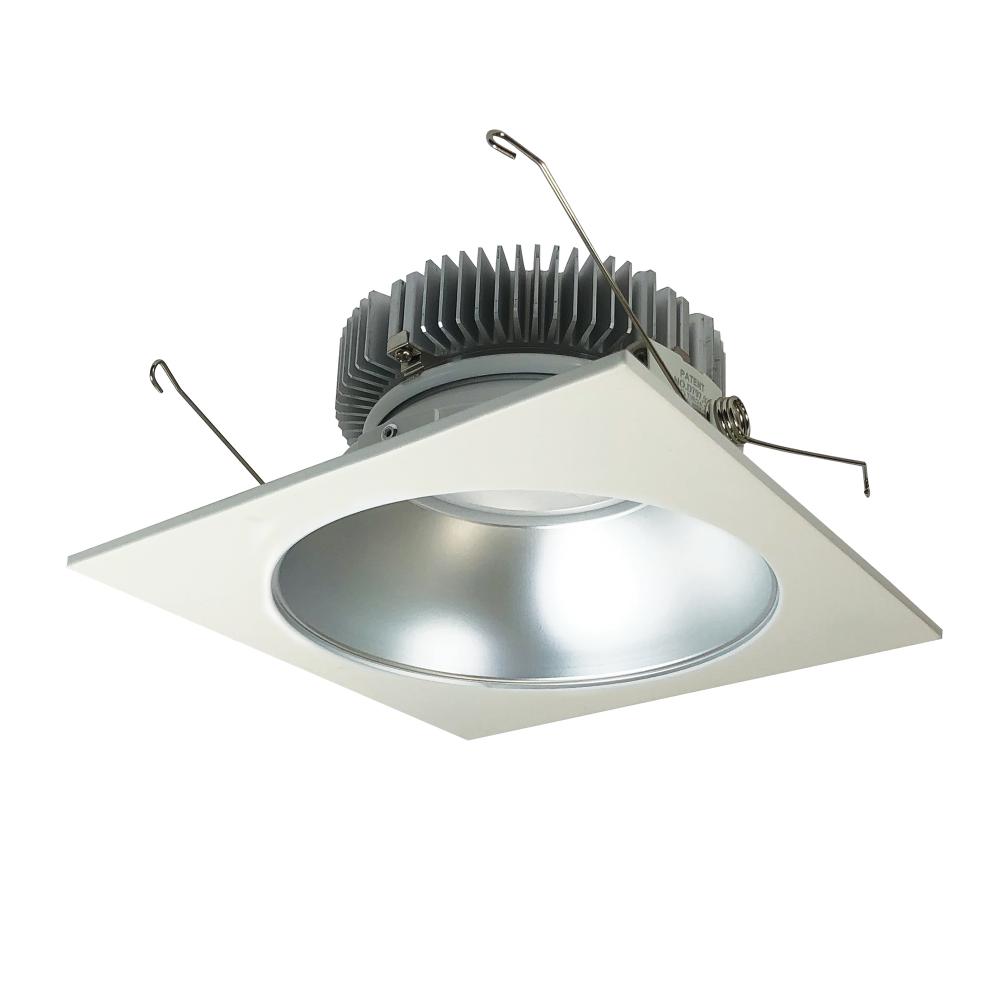 6" Cobalt Dedicated High Lumen Square/Round, 1500lm, 3000K, Clear Diffused/White