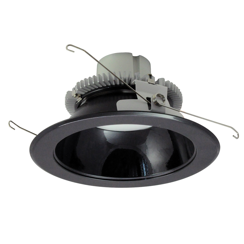 6" Cobalt Click Round Retrofit Reflector, 1000lm / 12W, 4000K, Black Reflector / Black Flange,
