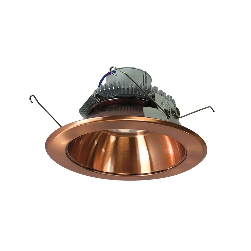 6" Cobalt Click LED Retrofit, Round Reflector, 750lm / 10W, 2700K, Copper Reflector / Copper