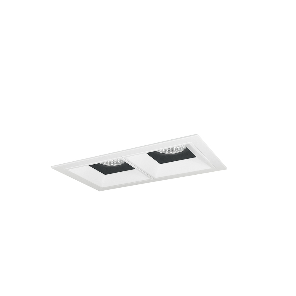 Iolite MLS 2-Head Trim Kit, MPW Flange, 2700K, 1000lm, Black/MPW Fixed Downlt. Trims
