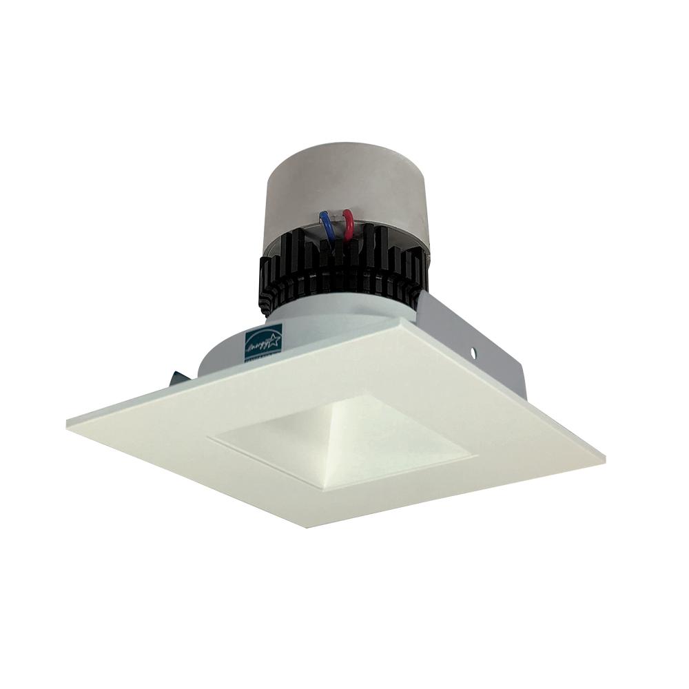 4" Pearl LED Square Retrofit Reflector with Square Aperture, 1000lm / 12W, 3500K, White