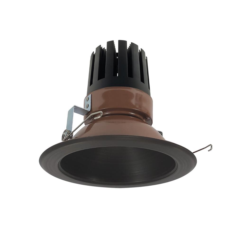 6" Marquise III Round Open Reflector, 2000lm, 2700K, Flood Optic, Bronze Reflector/Bronze Flange