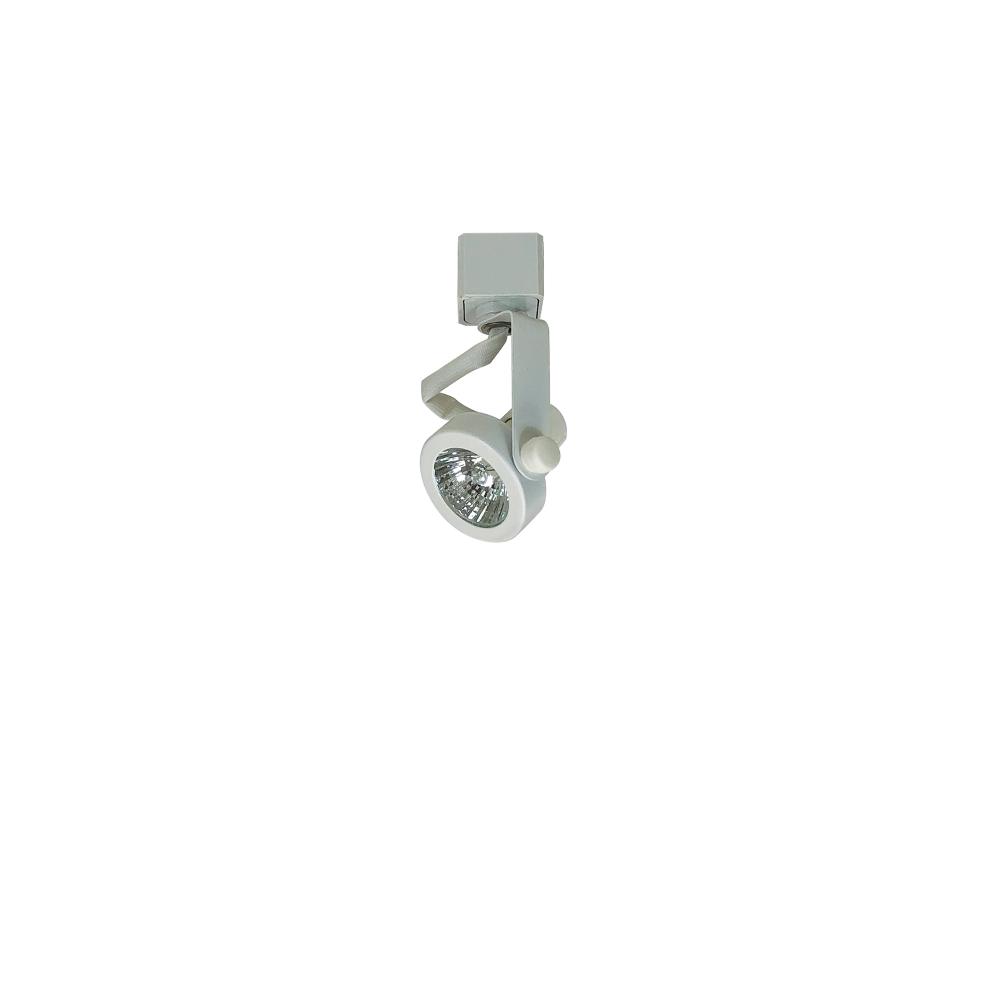 Gimbal Ring Track Head, Line Voltage, MR16 GU10, White