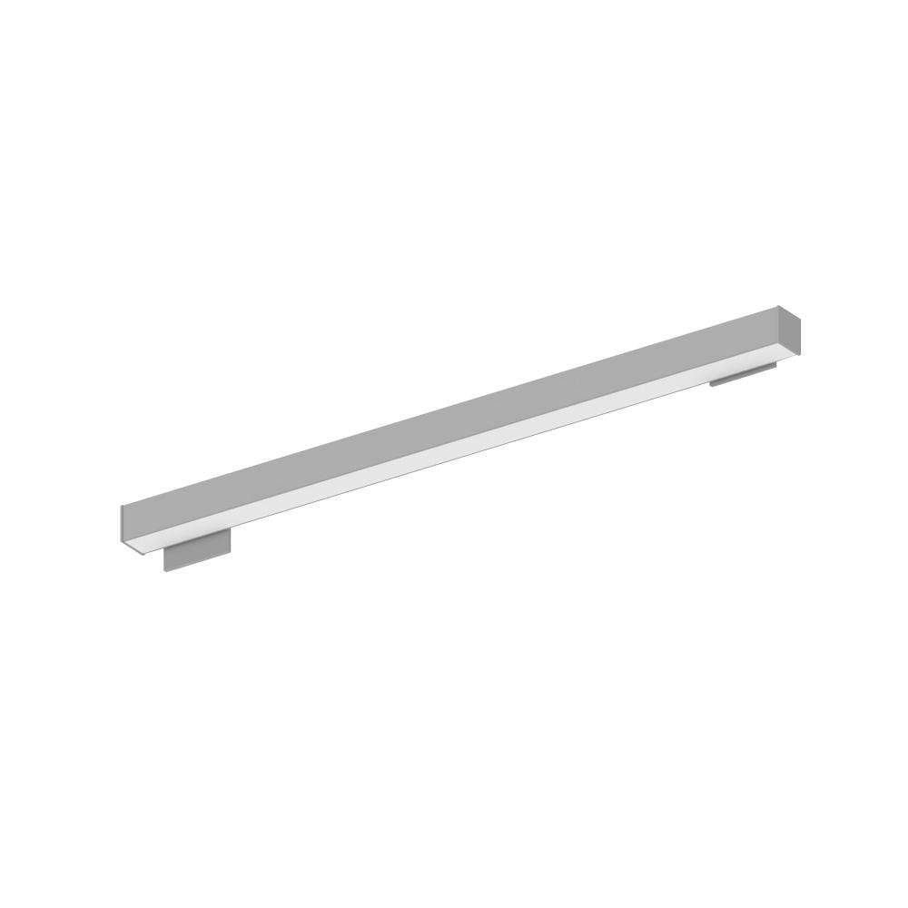 4' L-Line LED Wall Mount Linear, 4200lm / 3000K, 4"x4" Left Plate & 2"x4" Right