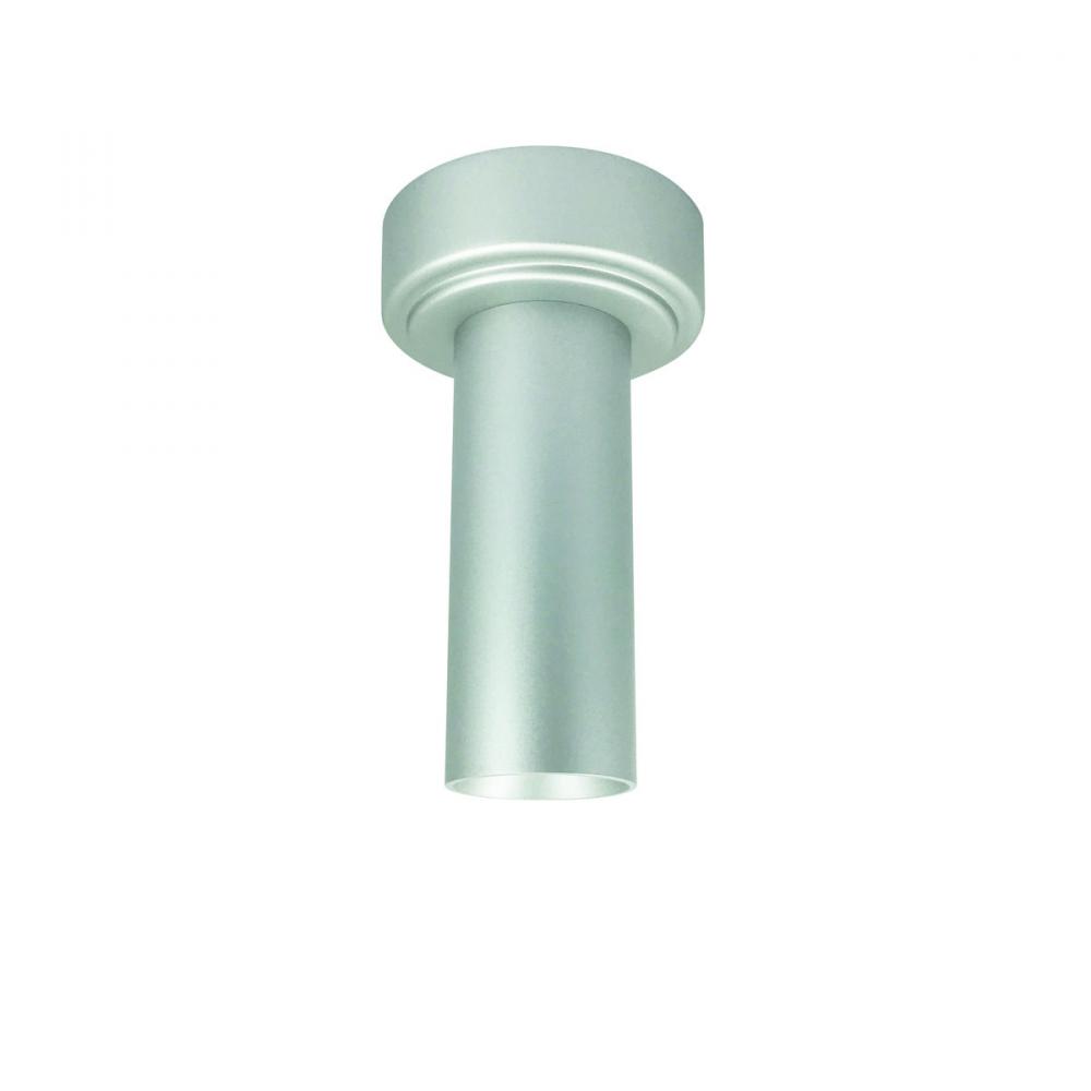2" iLENE Surface Mount Mini Cylinder, 1000lm, 15W, 3500K, Silver, 120V Triac/ELV Dimming