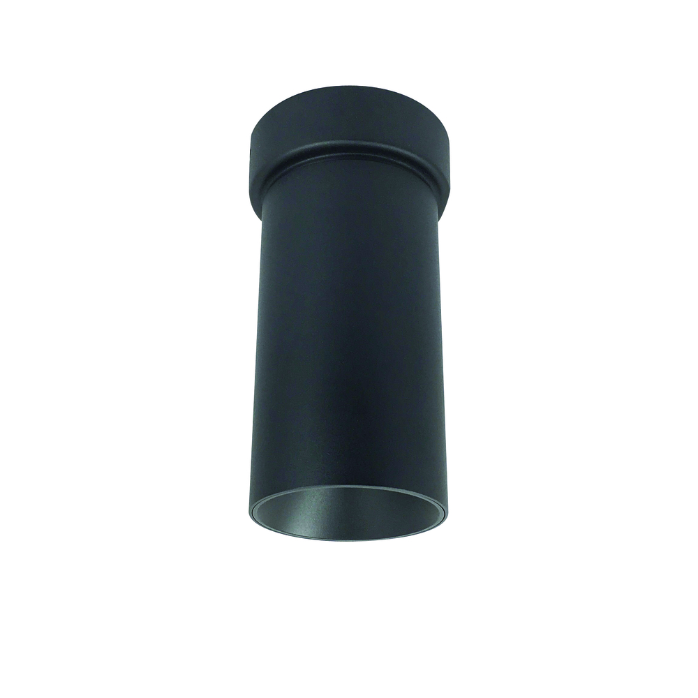 3" iLENE Surface Mount Mini Cylinder, 1500lm, 30W, 3500K, Black, 120V Triac/ELV/0-10V & 277V