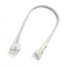 Nora NATL-202W - 2" Interconnection Cable for Standard & Side-Lit Tape Light, White
