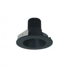 Nora NIO-4RNDC35XBB/10 - 4" Iolite LED Round Reflector, 1000lm / 14W, 3500K, Black Reflector / Black Flange