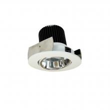 Nora NIOB-2RC35QCMPW - 2" Iolite LED Round Adjustable Cone Reflector, 10-Degree Optic, 800lm / 12W, 3500K, Specular