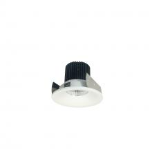 Nora NIOB-2RNB50XMPW - 2" Iolite LED Round Bullnose, 800lm / 14W, 5000K, Matte Powder White Finish
