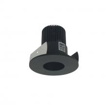 Nora NIOB-2RPH40QBB - 2" Iolite LED Round Pinhole, 10-Degree Optic, 800lm / 12W, 4000K, Black Pinhole / Black Flange