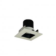 Nora NIOB-2SNDSQ40XBW/10 - 2" Iolite LED Square Reflector with Square Aperture, 1000lm / 14W, 4000K, Black Reflector /