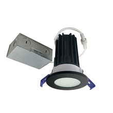 Nora NM2-2RDCS8530BB - 2" M2 Round LED Lensed Downlight, 850lm / 10W, 3000K, 120V, Matte Black