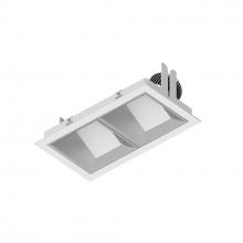 Nora NMIOT-12-MPW-WW-30X-10-HZ - Iolite MLS 2-Head Trim Kit, MPW Flange, 3000K, 1000lm, Haze Wall Wash Trims