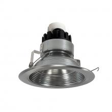 Nora NRMC3-62L140FNN - 6" Marquise III Retrofit, Natural Metal Baffle/Natural Metal Flange, 120-277V; 0-10V Dimming,