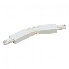 Nora NT-309W - Flexible connector for 1 Circuit Track, White