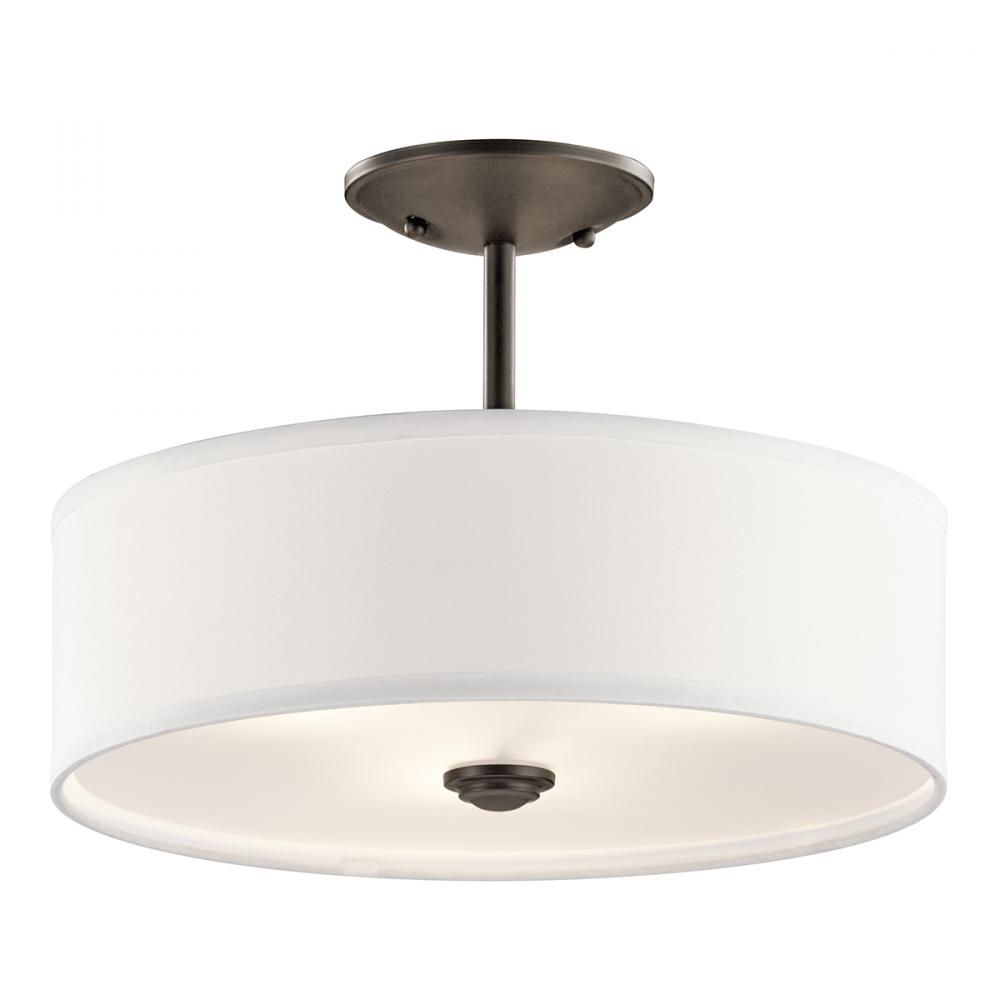 3-Light Semi Flush