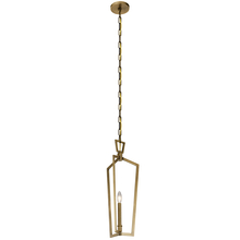 Kichler 43497NBR - Abbotswell 23.5" 1 Light Mini Pendant Natural Brass