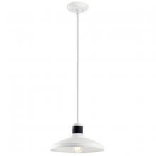 Kichler 49982WH - Outdoor Pendant/Semi Flush 1Lt