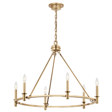 Kichler 52705CPZ - Chandelier 6Lt