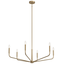 Kichler 52719CPZ - Chandelier 6Lt