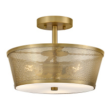 Lark 84421LCB - Medium Semi-Flush Mount