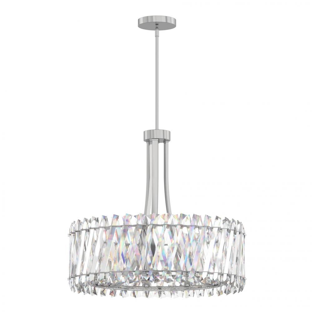 Chandelier Polished Nickel E12