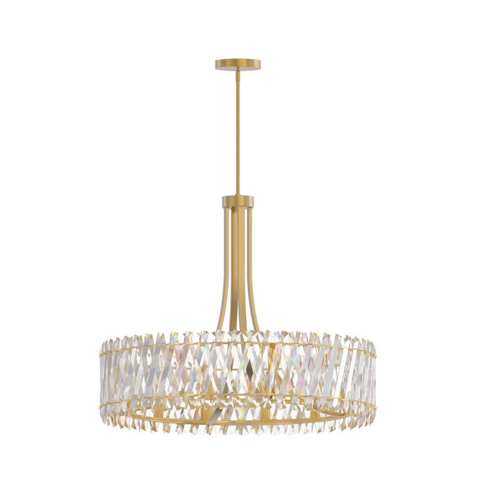Chandelier Brushed Gold E12