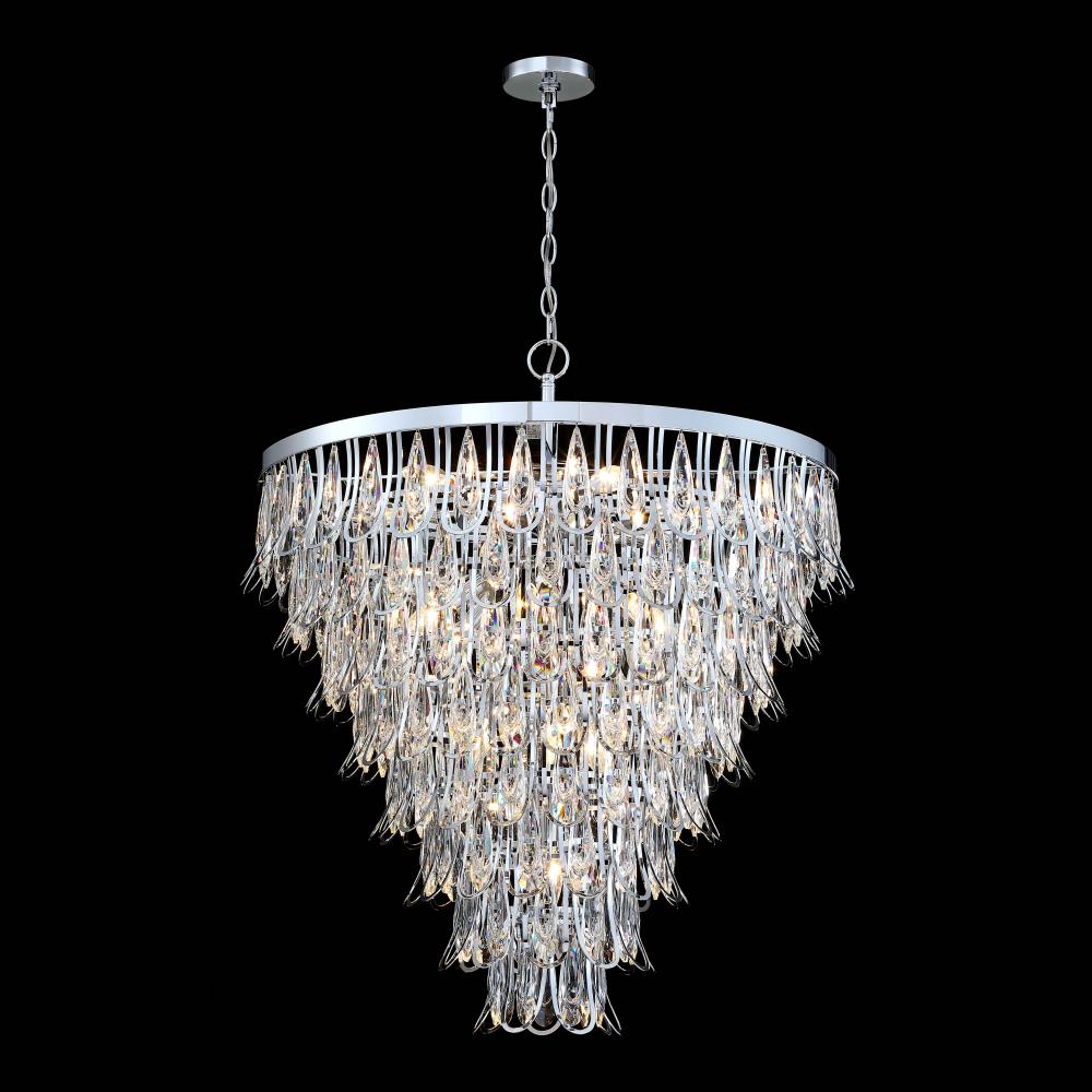 Chandelier Chrome E12