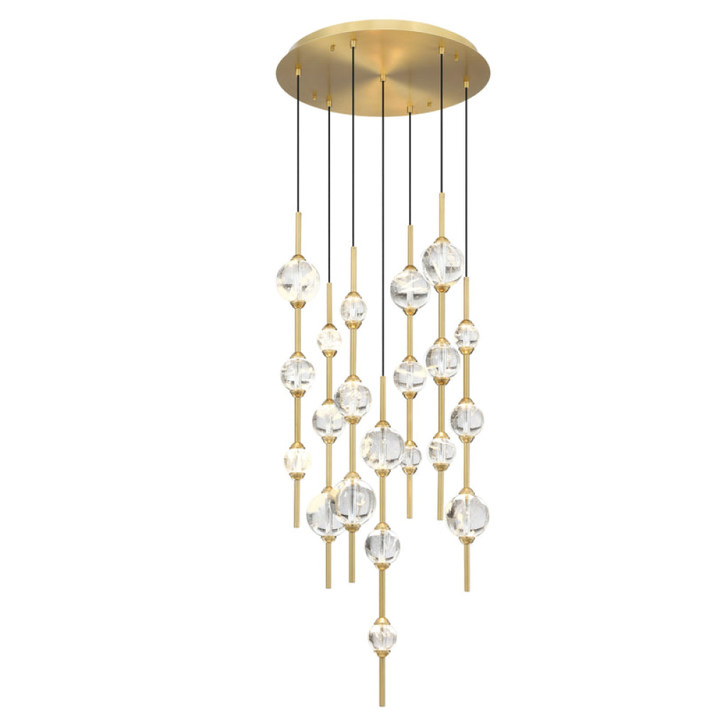 Chandelier Brushed Gold