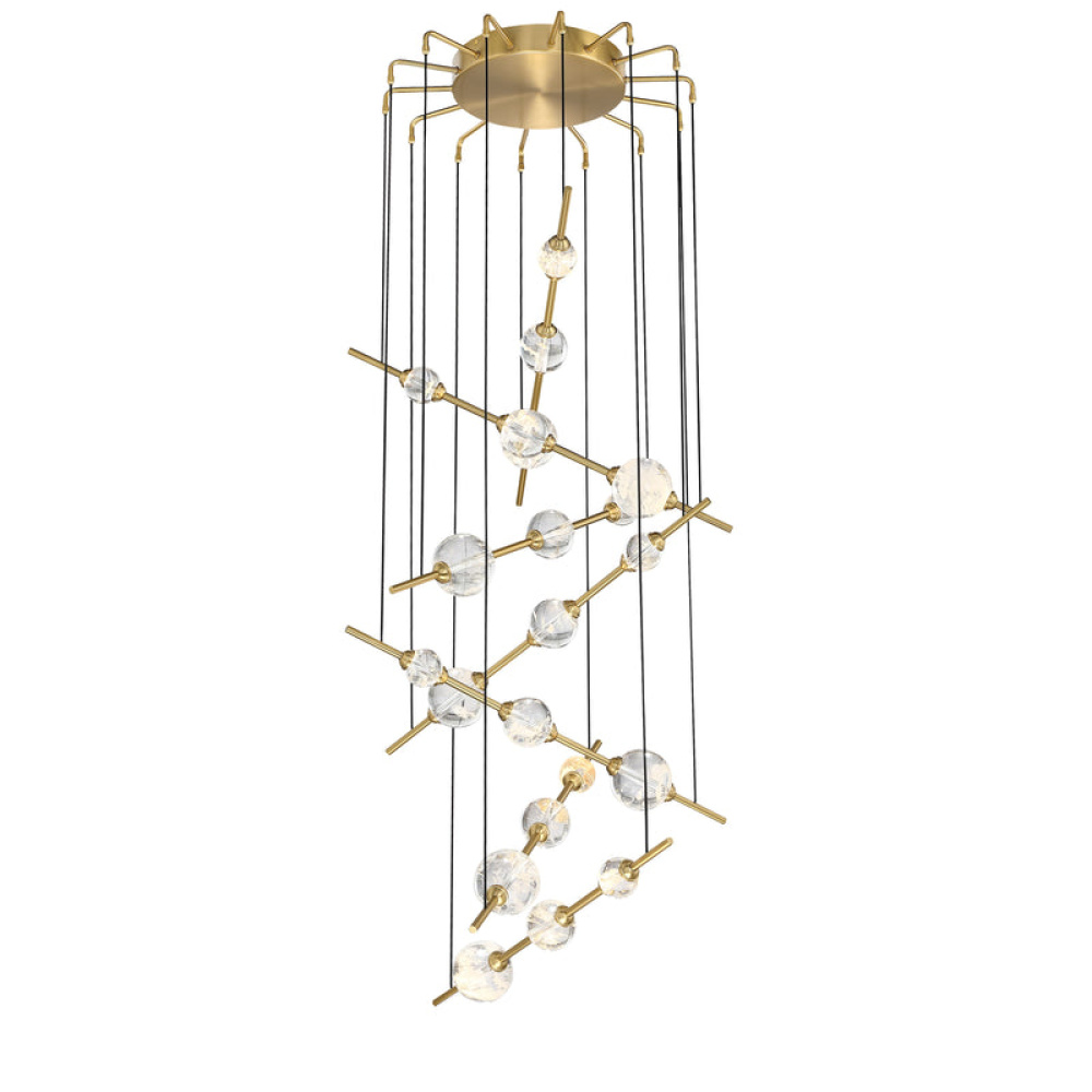 Chandelier Brushed Gold