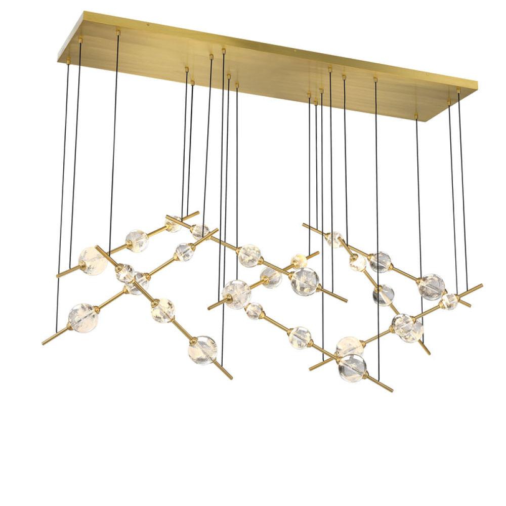 Chandelier Brushed Gold