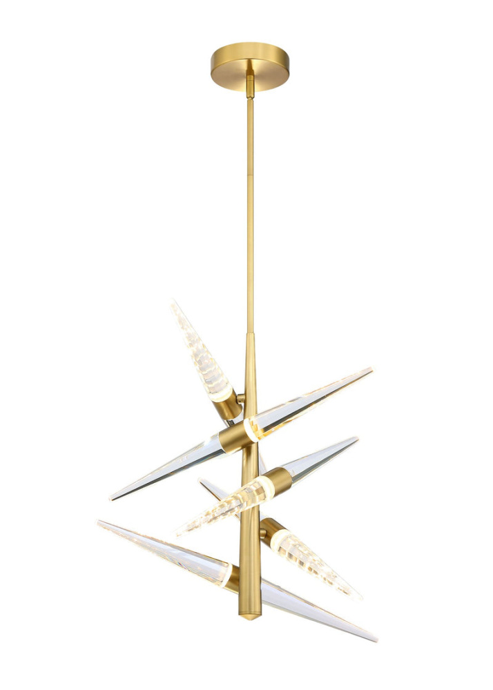 Chandelier Brushed Gold