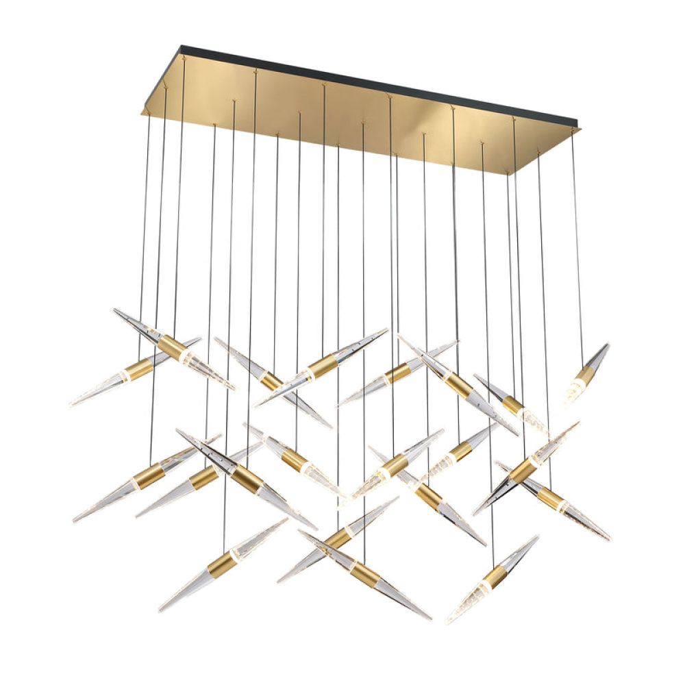 Chandelier Brushed Gold