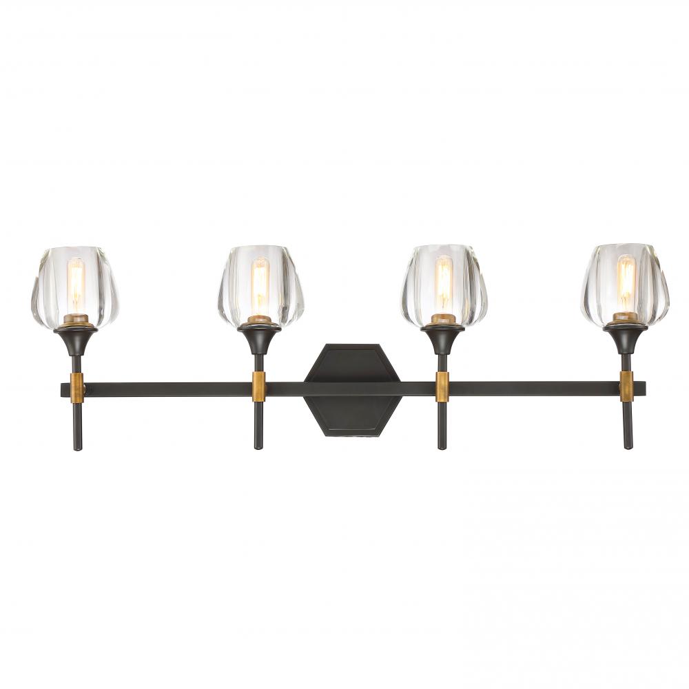 Vanities Urban Bronze + Aged Brass E12