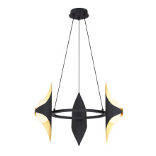 SDQ Lighting PD39303SB - Chandelier Sand Black