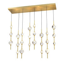SDQ Lighting PD39924BG - Chandelier Brushed Gold