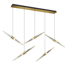 SDQ Lighting PD40063BG - Chandelier Brushed Gold