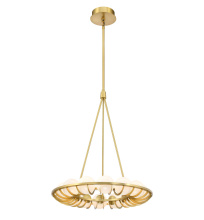 SDQ Lighting PD40114BG - Chandelier Brushed Gold