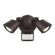 Savoy House 4-FLOOD-MS-A2-3CCT-BZ - LED 3CCT Motion Sensored Double Flood Light in Bronze