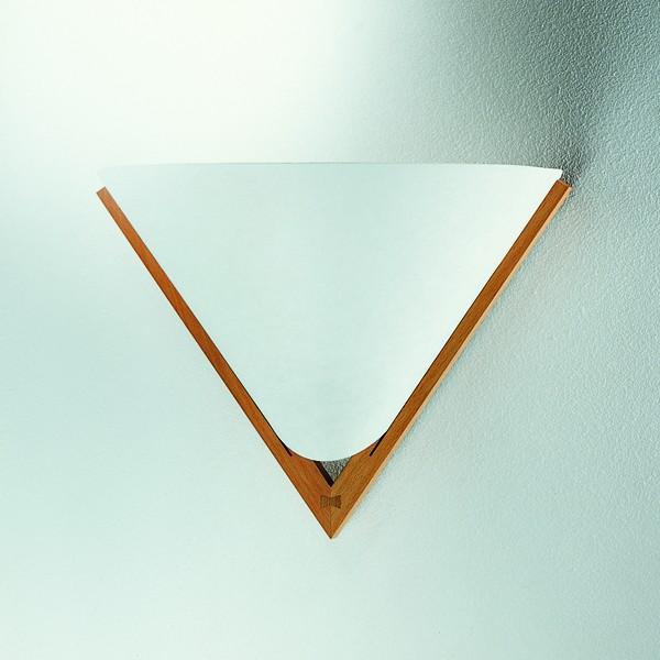 Small Konus Beech Wood Wall Sconce