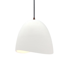 Justice Design Group CER-6610-BIS-MBLK-BKCD - Small Brisa 1-Light Pendant